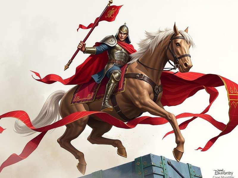 Royal Lancer Conqueror Game Screenshot showcasing the Royal Lancer unit and Bharatvarsha Kingdom